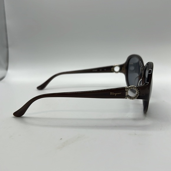 Salvatore Ferragamo Sunglasses Brown Crystal 220 120 Prescription main image 10